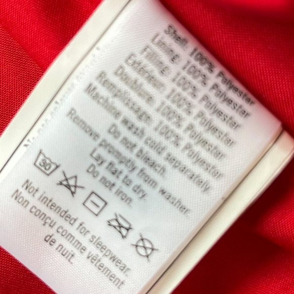 Janie and Jack x Juno Valentine Cherry Red Bandana Bomber Jacket Girls 6 Zip Up - Picture 8 of 8